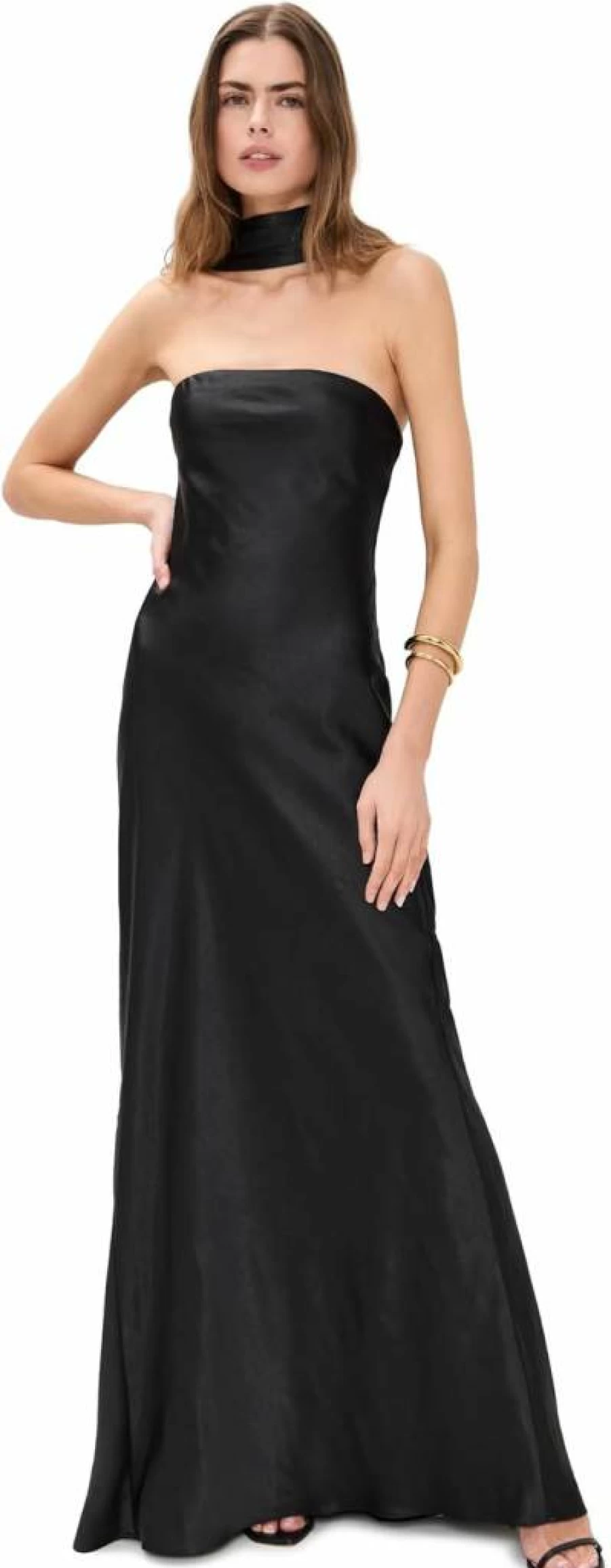 MISHA Women's Lilia Gown Elegant Evening Dress for Special Occasions