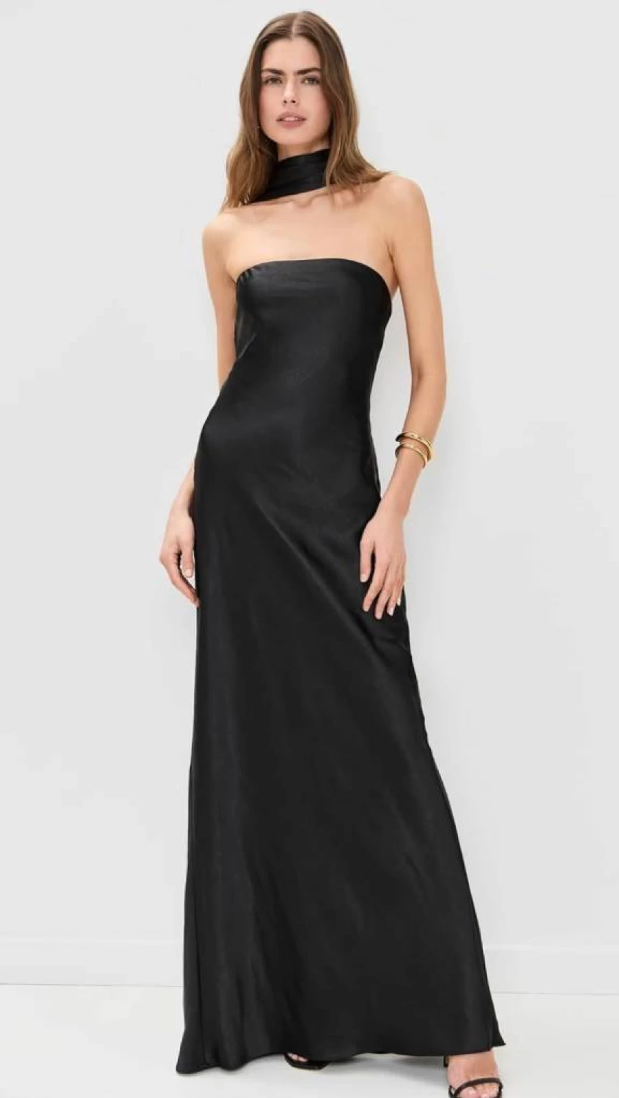 MISHA Women's Lilia Gown Elegant Evening Dress for Special Occasions