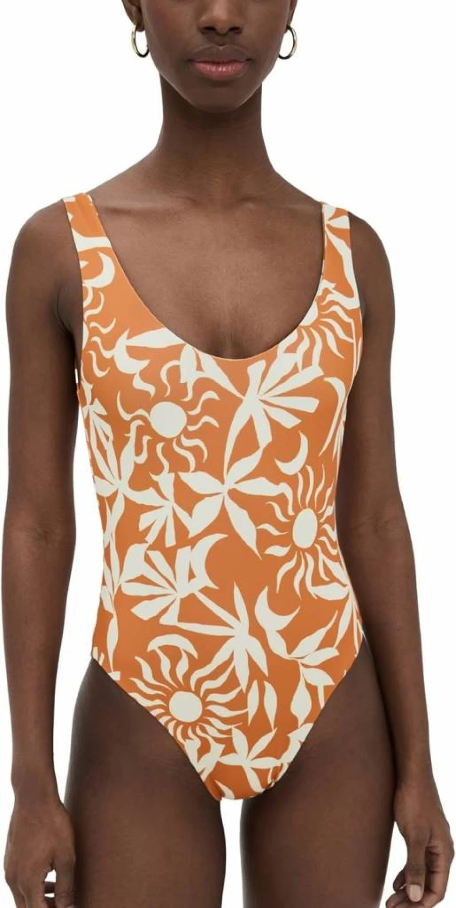 JADE Swim Women's Contour One Piece Swimsuit | High-Waisted Seamless Bathing Suit