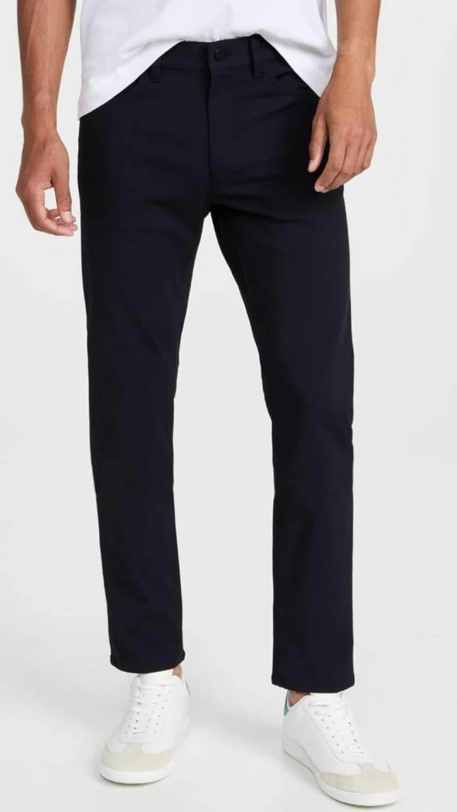 Theory Men's Raffi Slim-Fit Neoteric Twill Dress Pants for Business Casual
