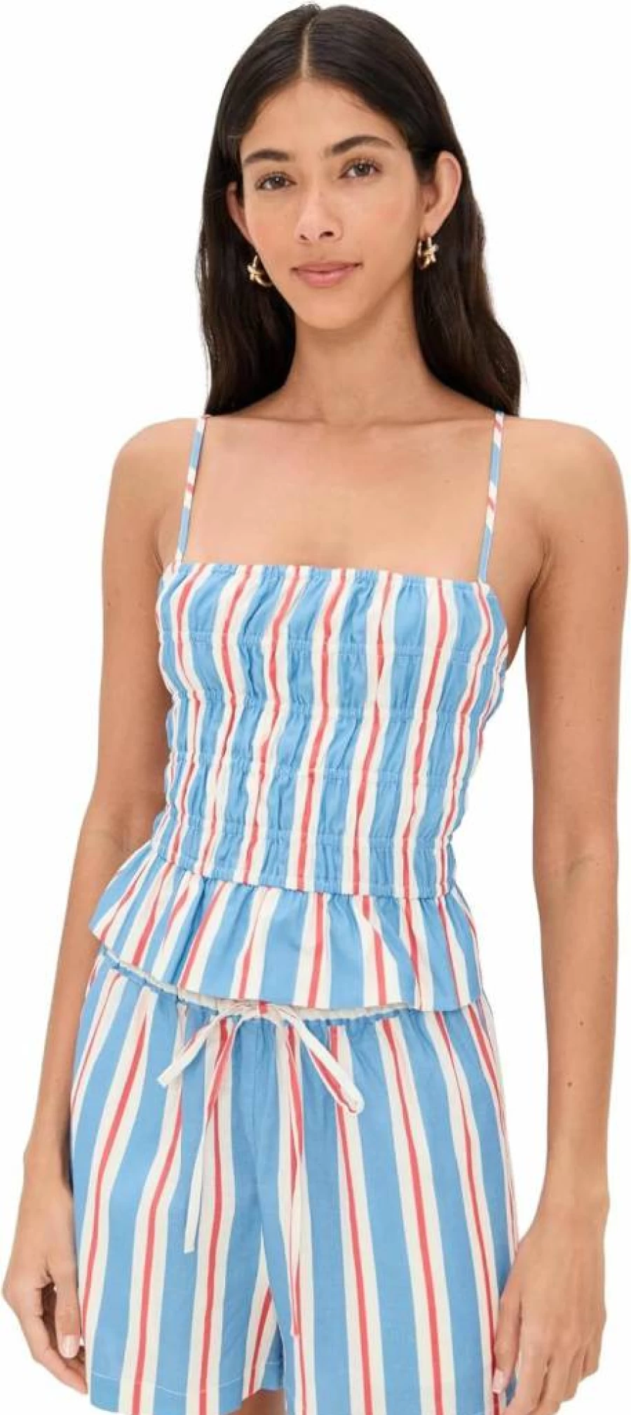 Solid & Striped Women's Delta Striped T-Shirt - Casual Short Sleeve Top