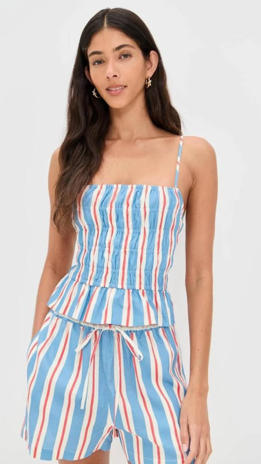 Solid & Striped Women's Delta Striped T-Shirt - Casual Short Sleeve Top