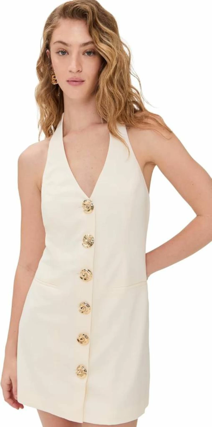The Wolf Gang Women's Irida Vest Dress - Stylish Sleeveless Casual Summer Dress
