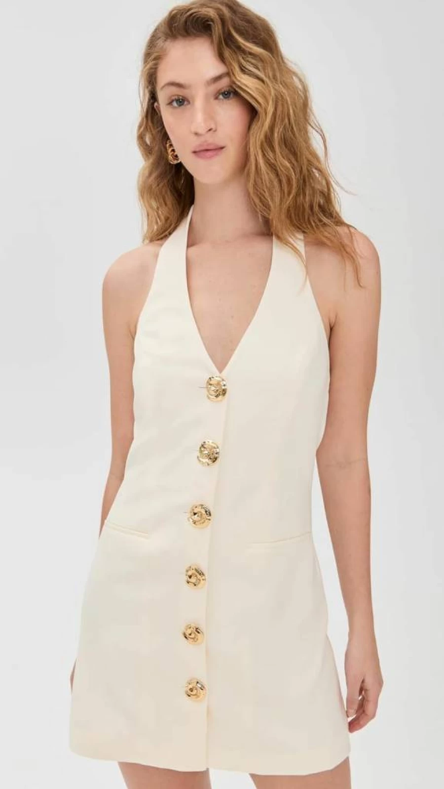 The Wolf Gang Women's Irida Vest Dress - Stylish Sleeveless Casual Summer Dress