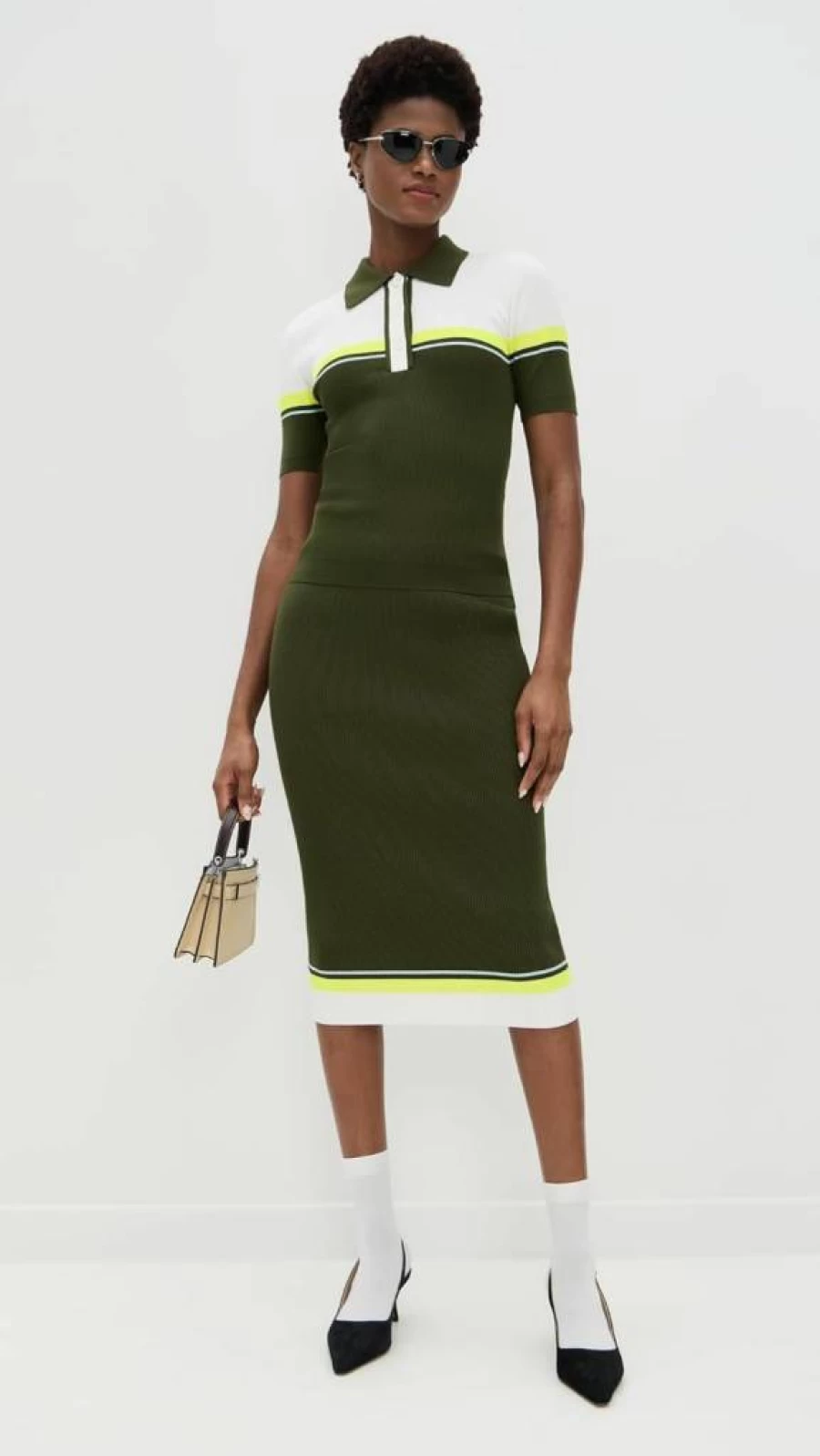 Essentiel Antwerp Women's Fashion Ribbed Skirt - Stylish & Comfortable