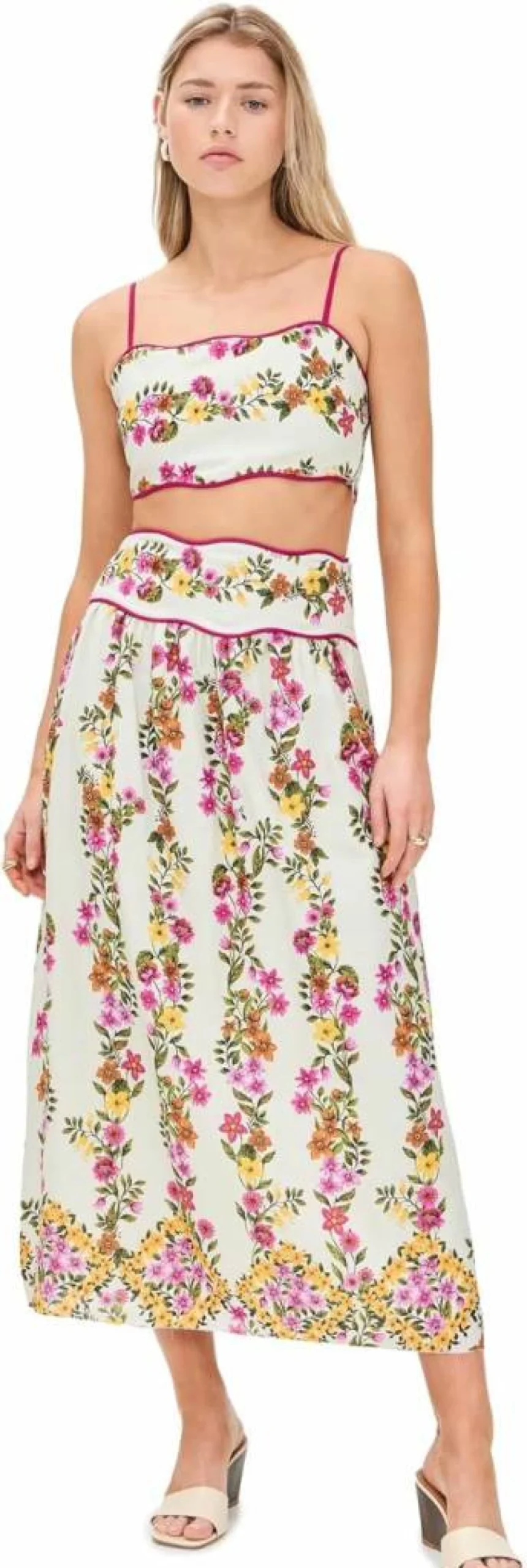 Saylor Women's Floral Print Tashi Skirt Set - Stylish Summer Outfit