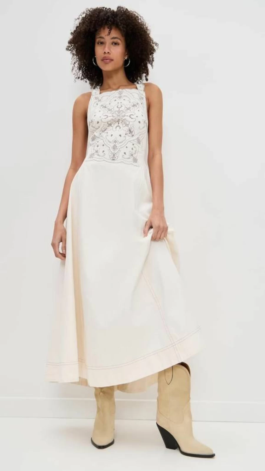 Free Women's Bali Vienna Maxi Dress by Free People - Boho Floral Summer Beach Long Dress