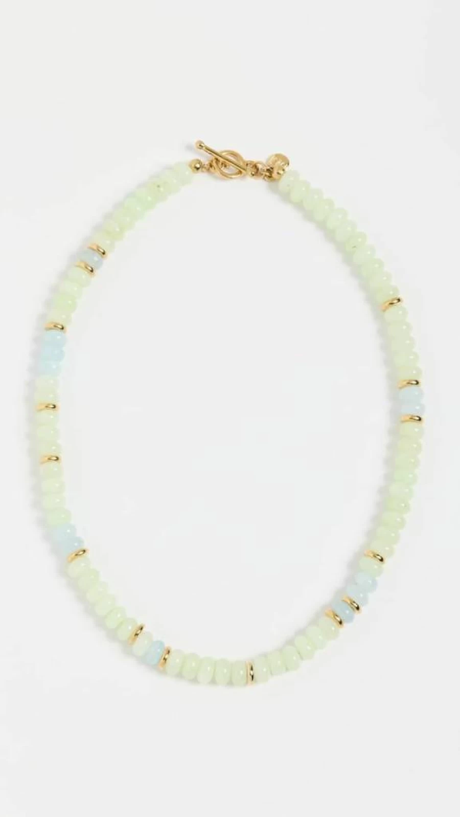 MAYAMAR Beaded Stone Stacker Necklace for Women - Elegant Layered Gemstone Jewelry