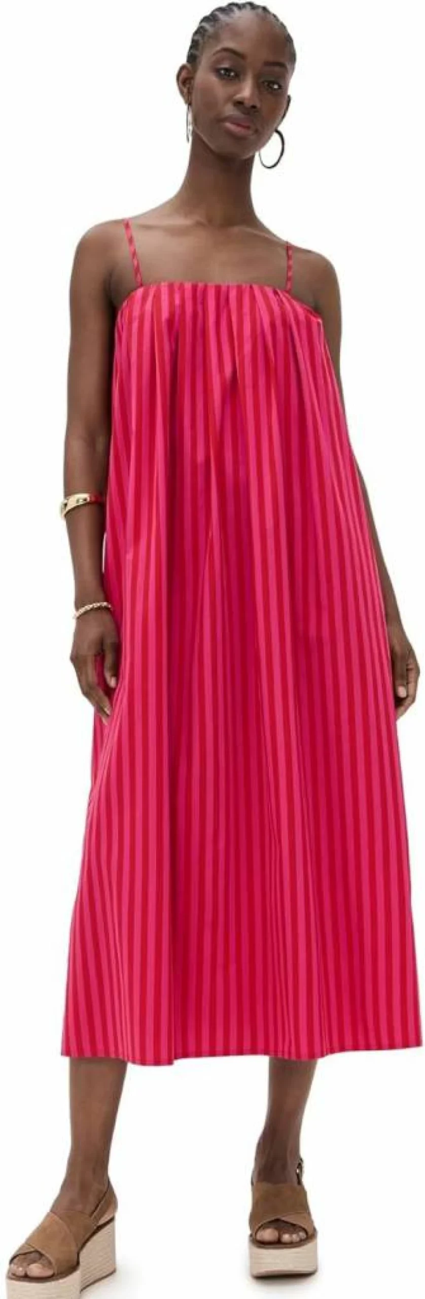 Madewell Women's Marsha Dress - Classic Casual Summer Dress for Women