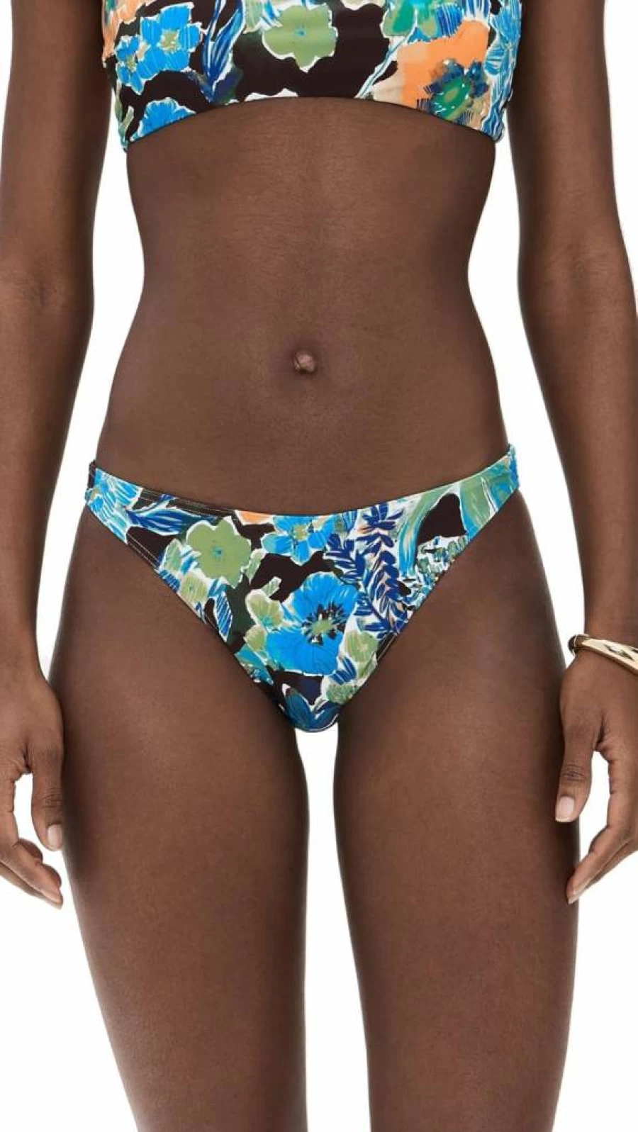 Tanya Taylor Women's Valencia Bikini Bottoms - High-Waisted Swimwear for Women