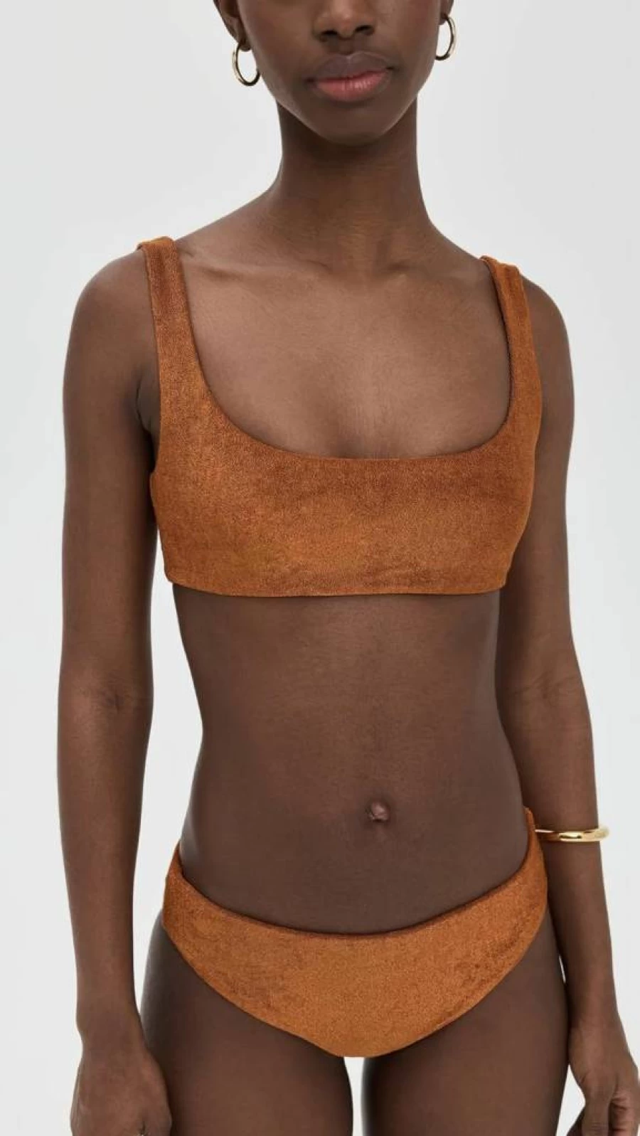 JADE Swim Women's Round Neck Top - Soft Edge Casual Blouse