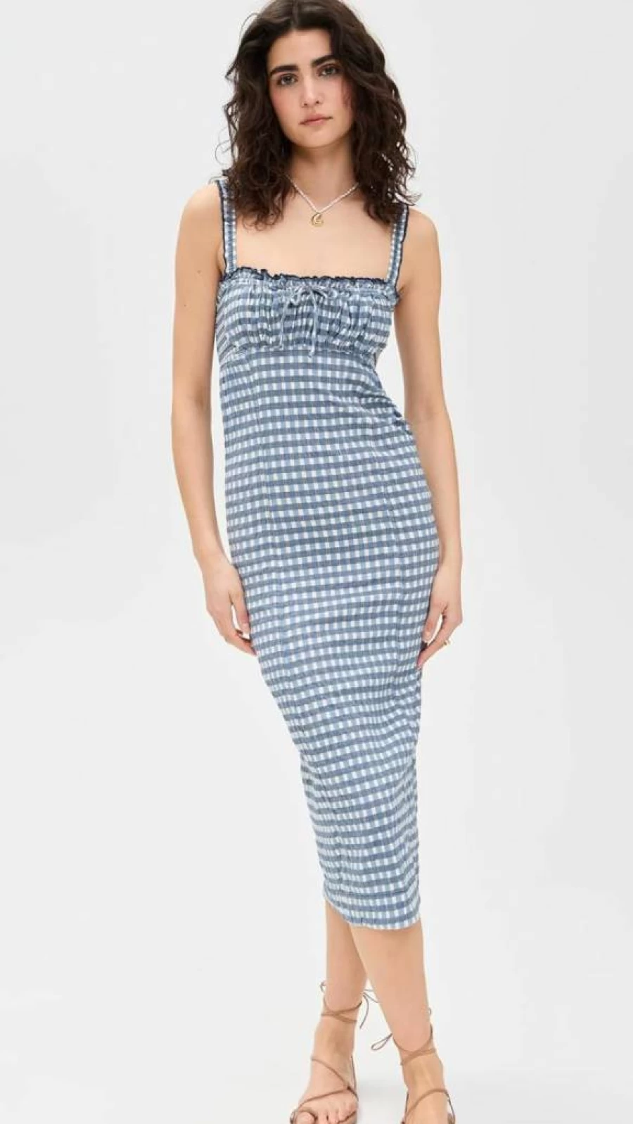 Free Women's Lucinda Midi Dress by Free People - Boho Flowy Chic Style