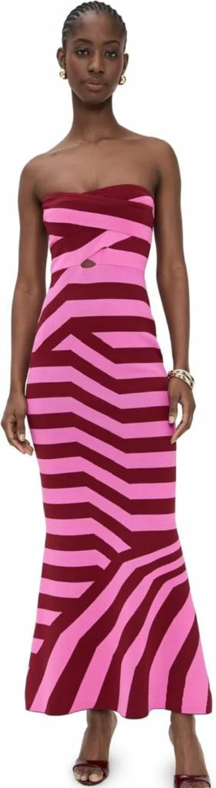 The Wolf Gang Women's Aude Maxi Dress - Elegant Long Flowy Summer Dress for Women