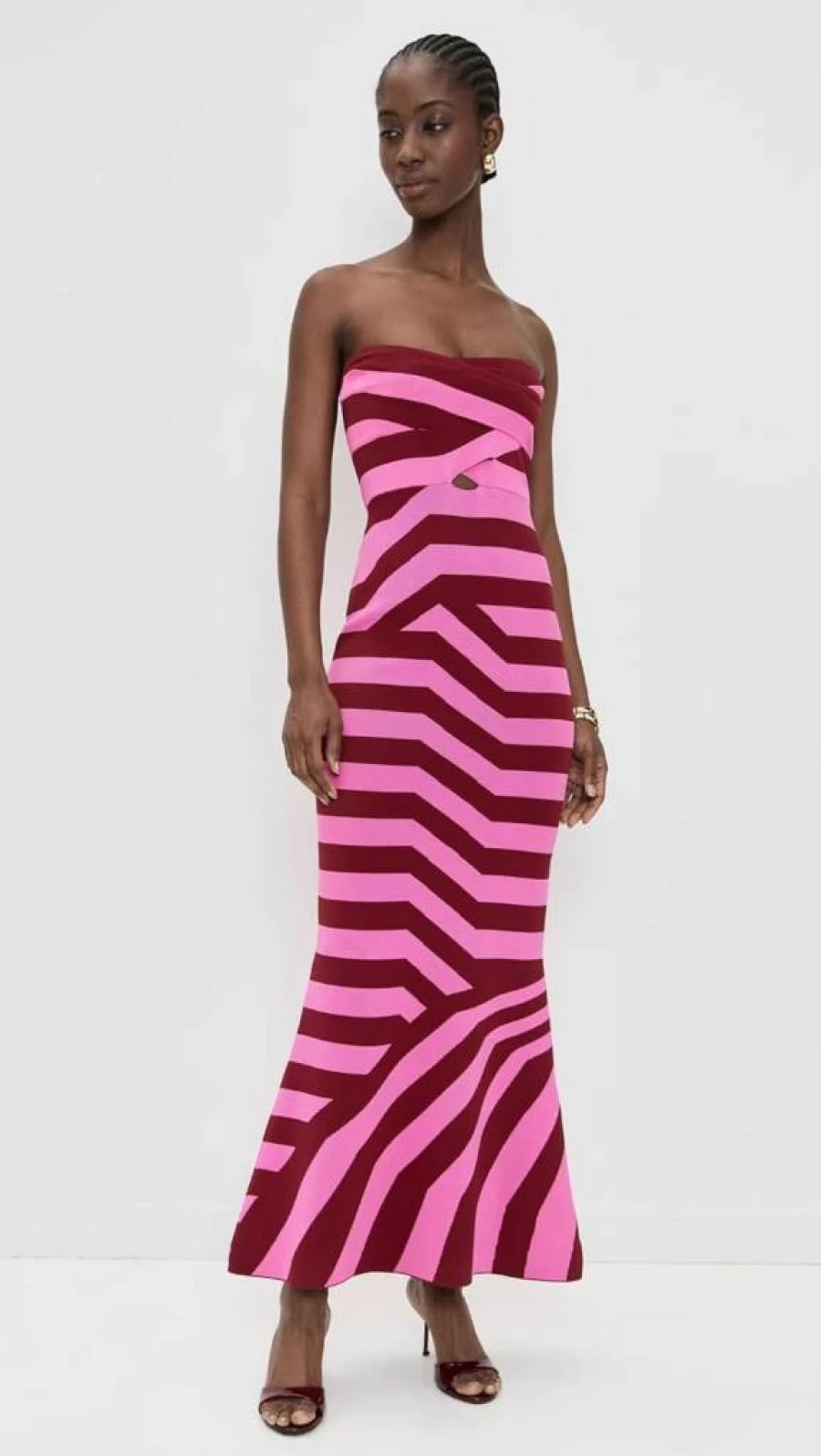 The Wolf Gang Women's Aude Maxi Dress - Elegant Long Flowy Summer Dress for Women