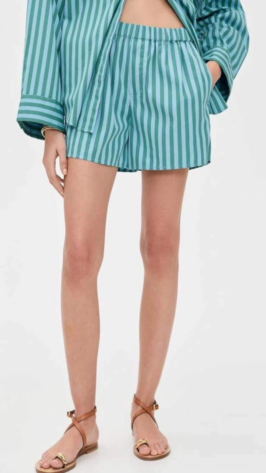 Madewell Women's High-Rise Beachy Pull-On Denim Shorts for Summer Comfort