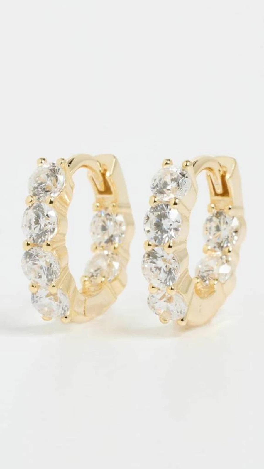 SHASHI Women's Manchester Hoops Earrings - Sterling Silver Chunky Hoop Earrings for Women