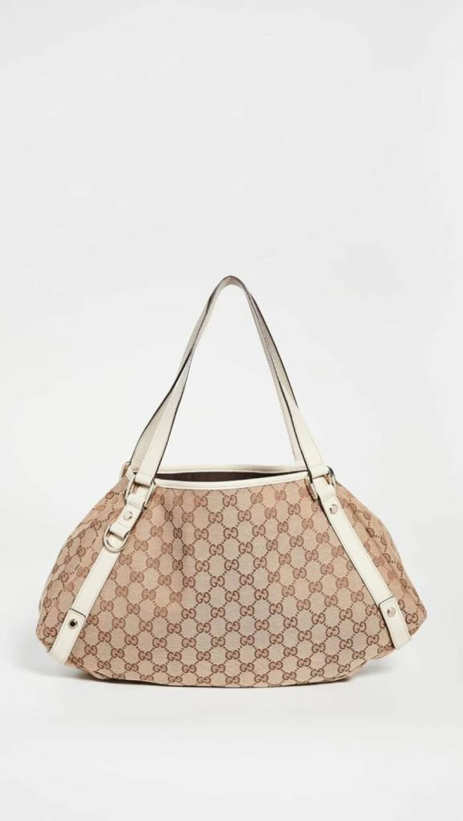 Gucci Pre-Owned Abbey Medium Tote Bag GG Monogram Canvas Women's Handbag