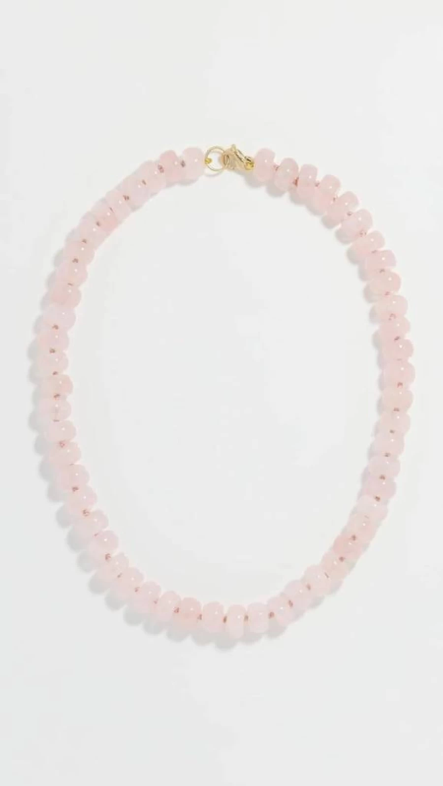 Adina Reyter 14K Gold Pink Horseshoe Pendant Necklace for Women