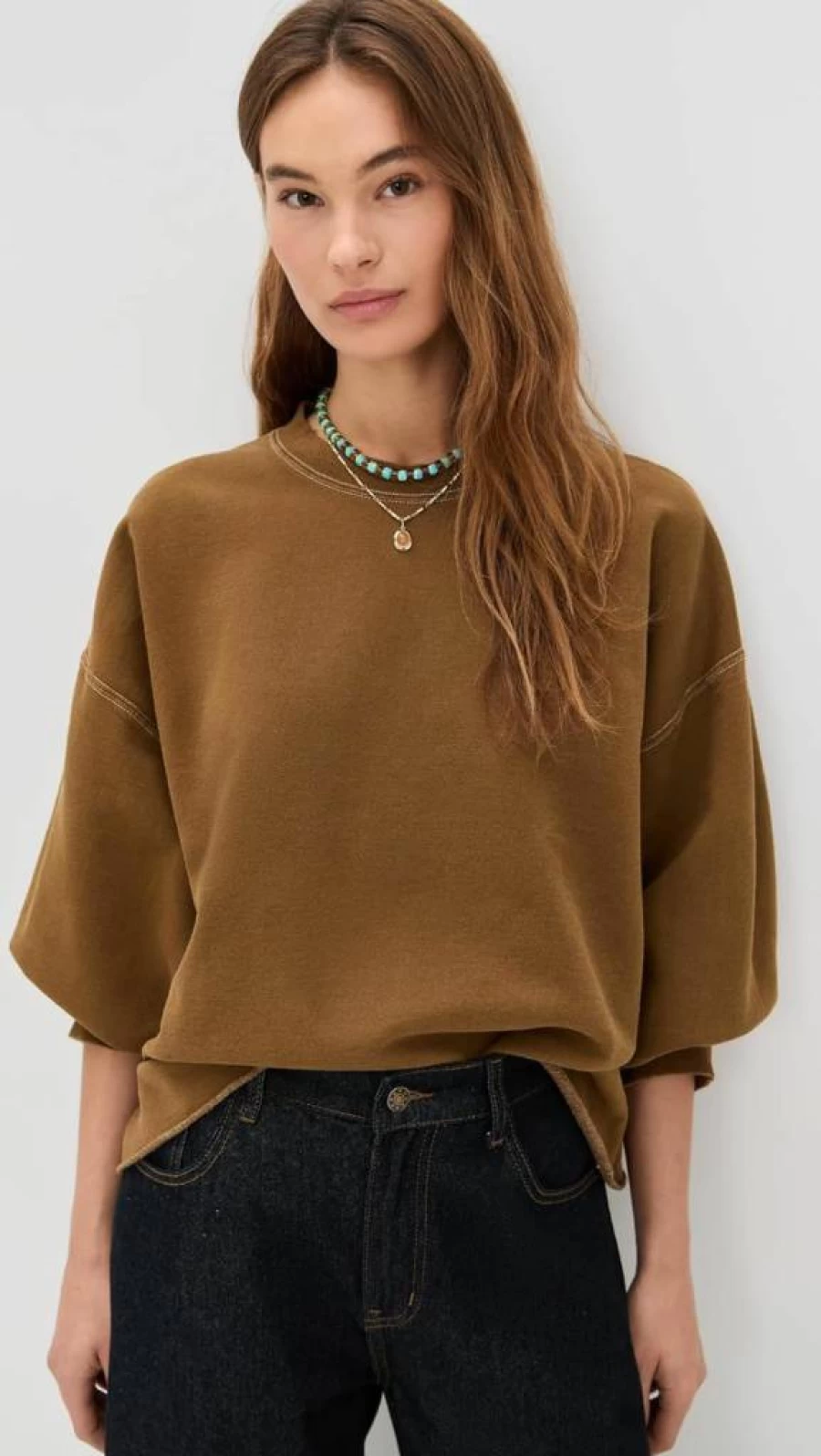 Rachel Comey Women's Fond Pullover Sweatshirt - Soft Casual Crewneck Top