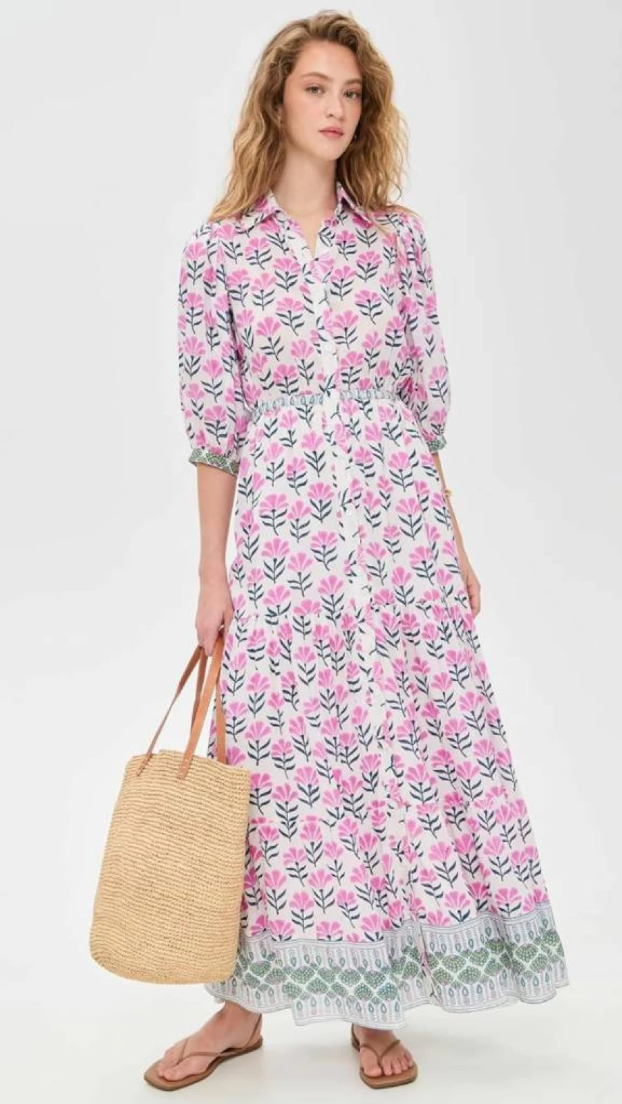 BELL Women's Blair Maxi Dress - Flowy Long Summer Dress with Casual Comfort Fit