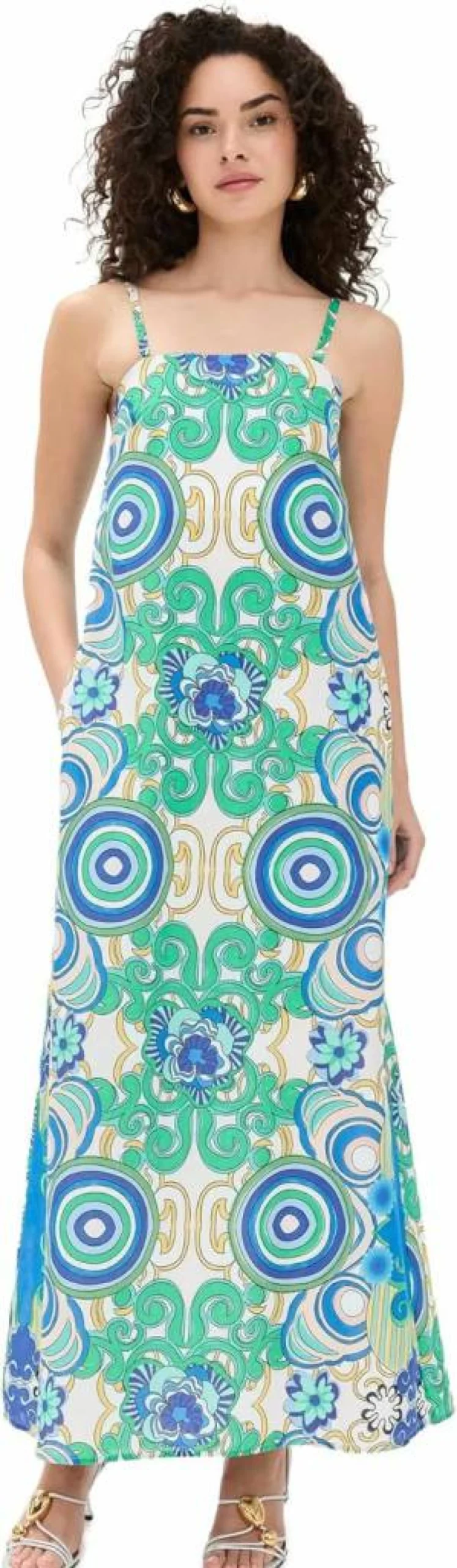 De Loreta Women's Aloe Dress – Lightweight Summer Dress with Aloe Infused Fabric
