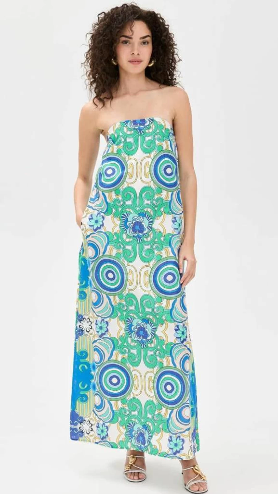 De Loreta Women's Aloe Dress – Lightweight Summer Dress with Aloe Infused Fabric