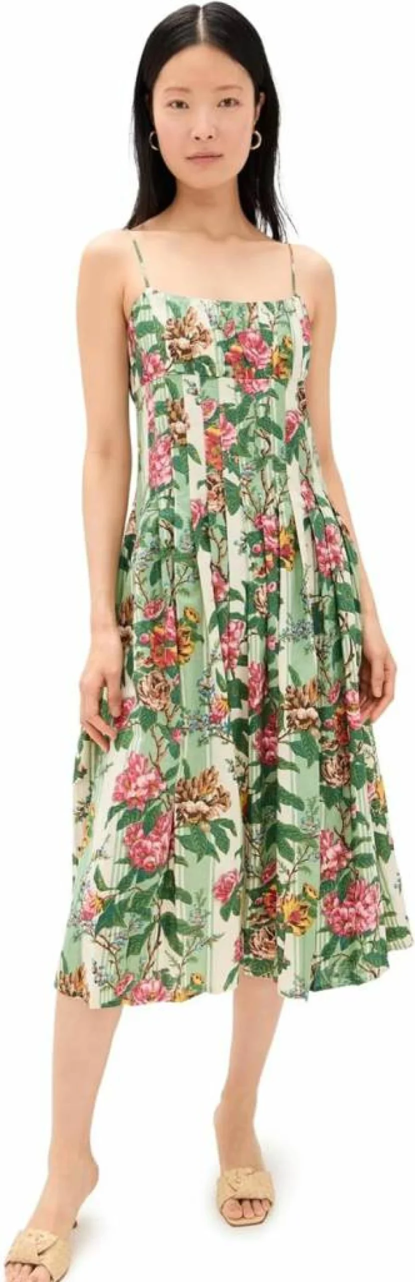 MILLE Women's Tully Dress - Elegant Flowy Summer Dress with Comfortable Fit