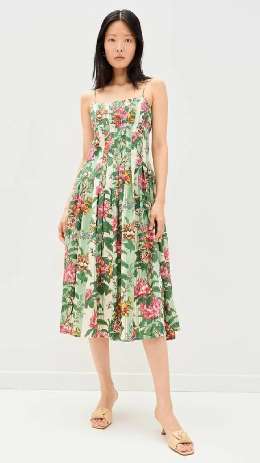 MILLE Women's Tully Dress - Elegant Flowy Summer Dress with Comfortable Fit