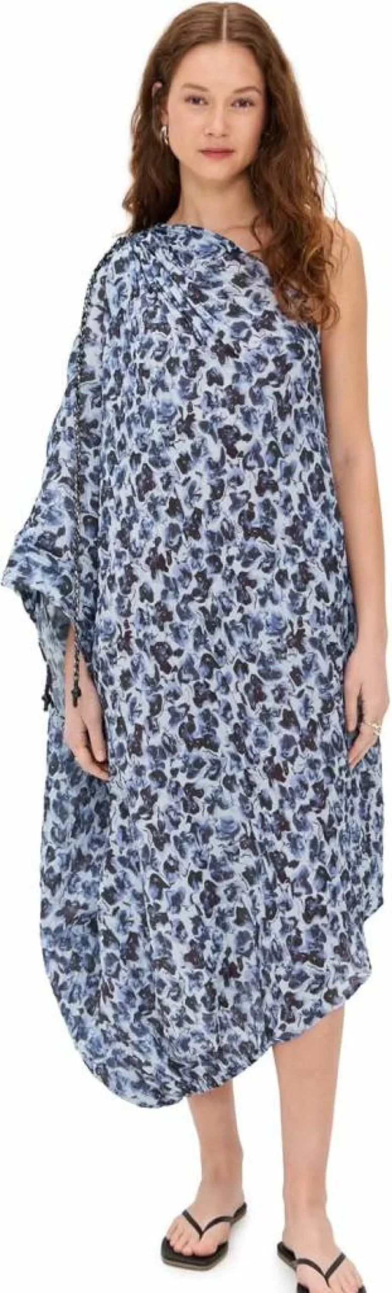 Rodebjer Women's Shirley Violet Ditsy Floral Print Dress