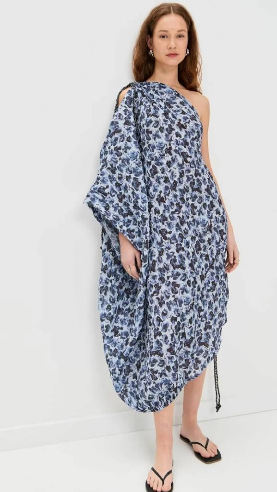Rodebjer Women's Shirley Violet Ditsy Floral Print Dress
