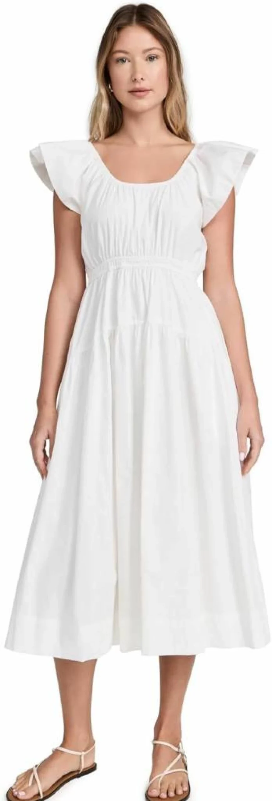 Marea Women's Jane Dress - Elegant Casual Summer Dress with Floral Print