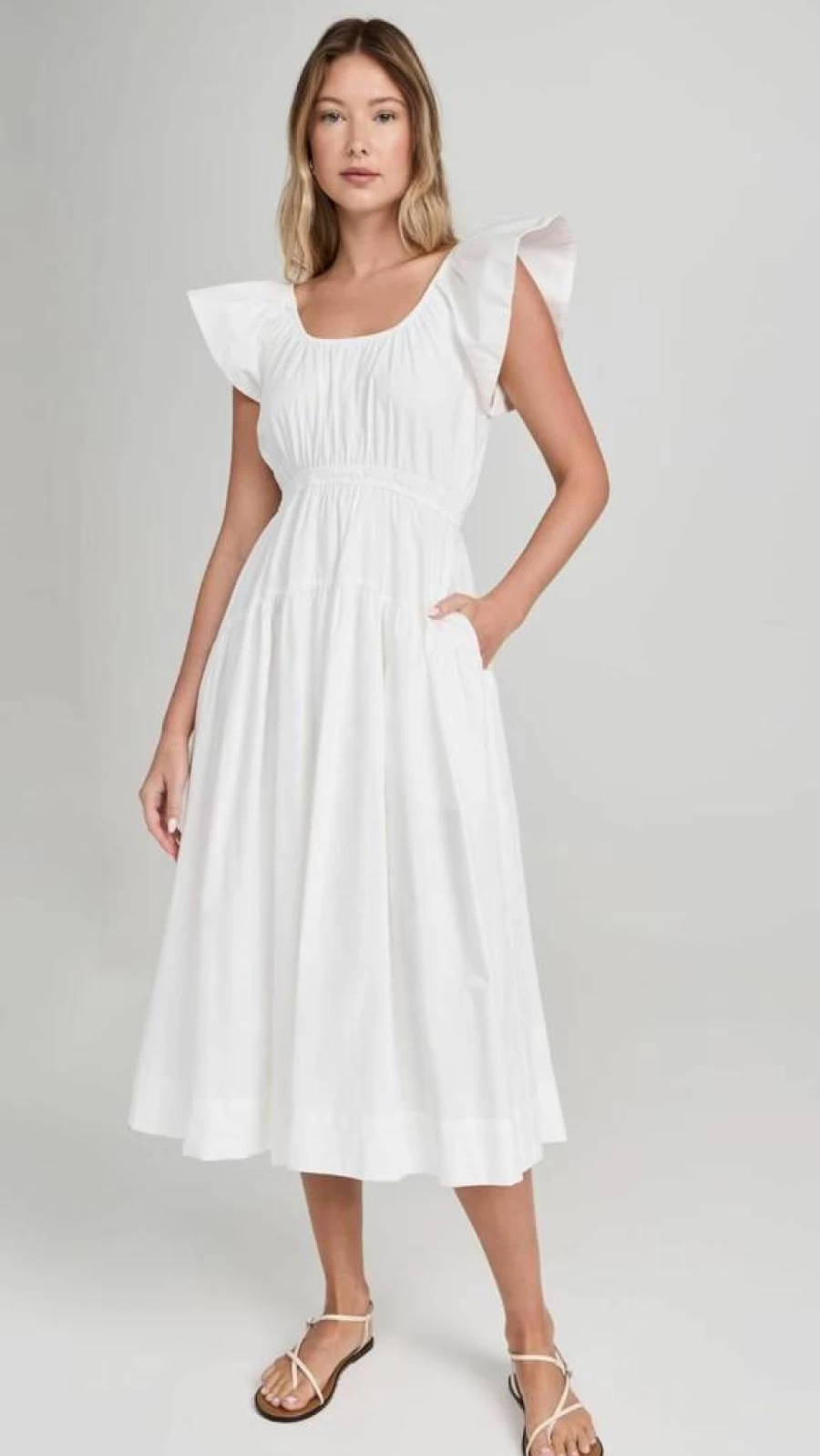 Marea Women's Jane Dress - Elegant Casual Summer Dress with Floral Print