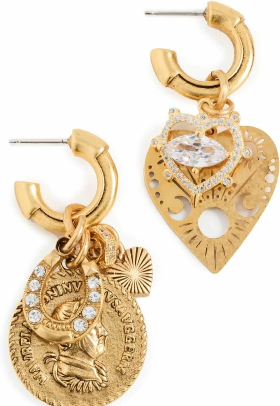 Elizabeth Cole Women's Dalrina Elegant Dangle Earrings for Women