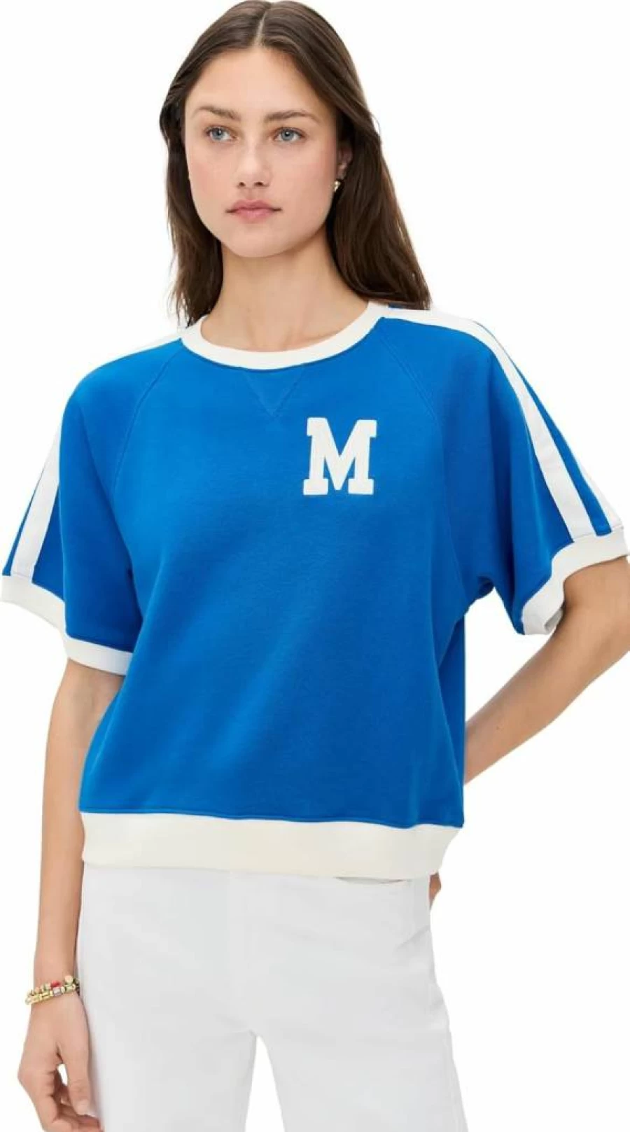 MOTHER Vintage Concert Racer Tee for Women - Retro Band T-Shirt