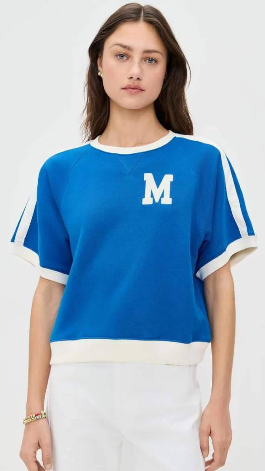 MOTHER Vintage Concert Racer Tee for Women - Retro Band T-Shirt