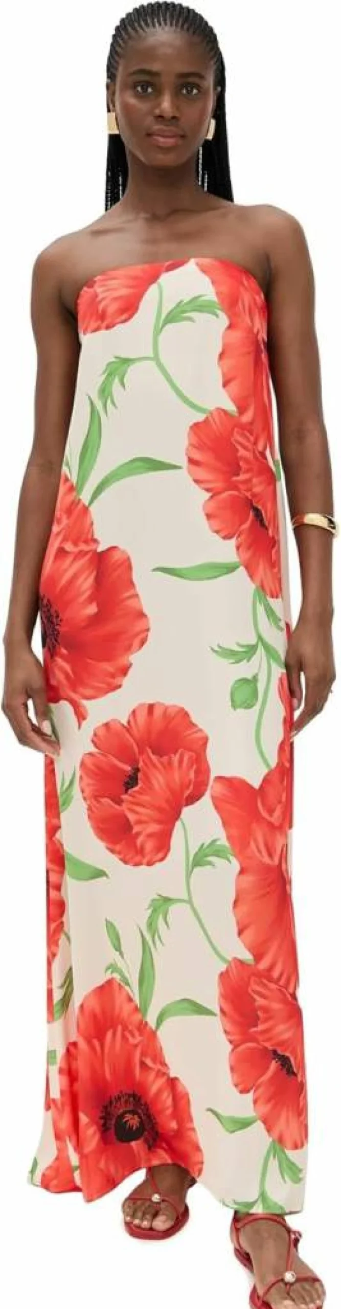 RESA Women's Ophelia Maxi Dress - Elegant Long Flowy Summer Dress