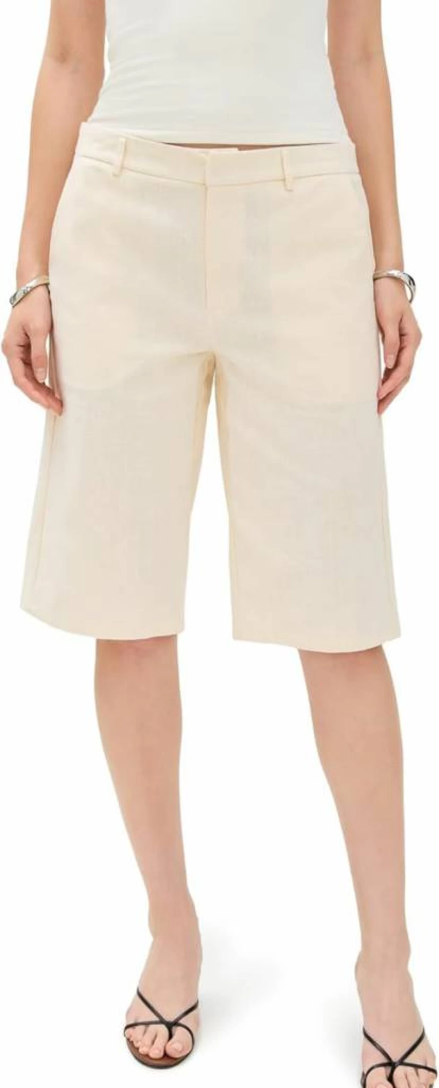 Lioness Women's Denim Jean Shorts - High Waist Retro Kurt Jorts for Summer