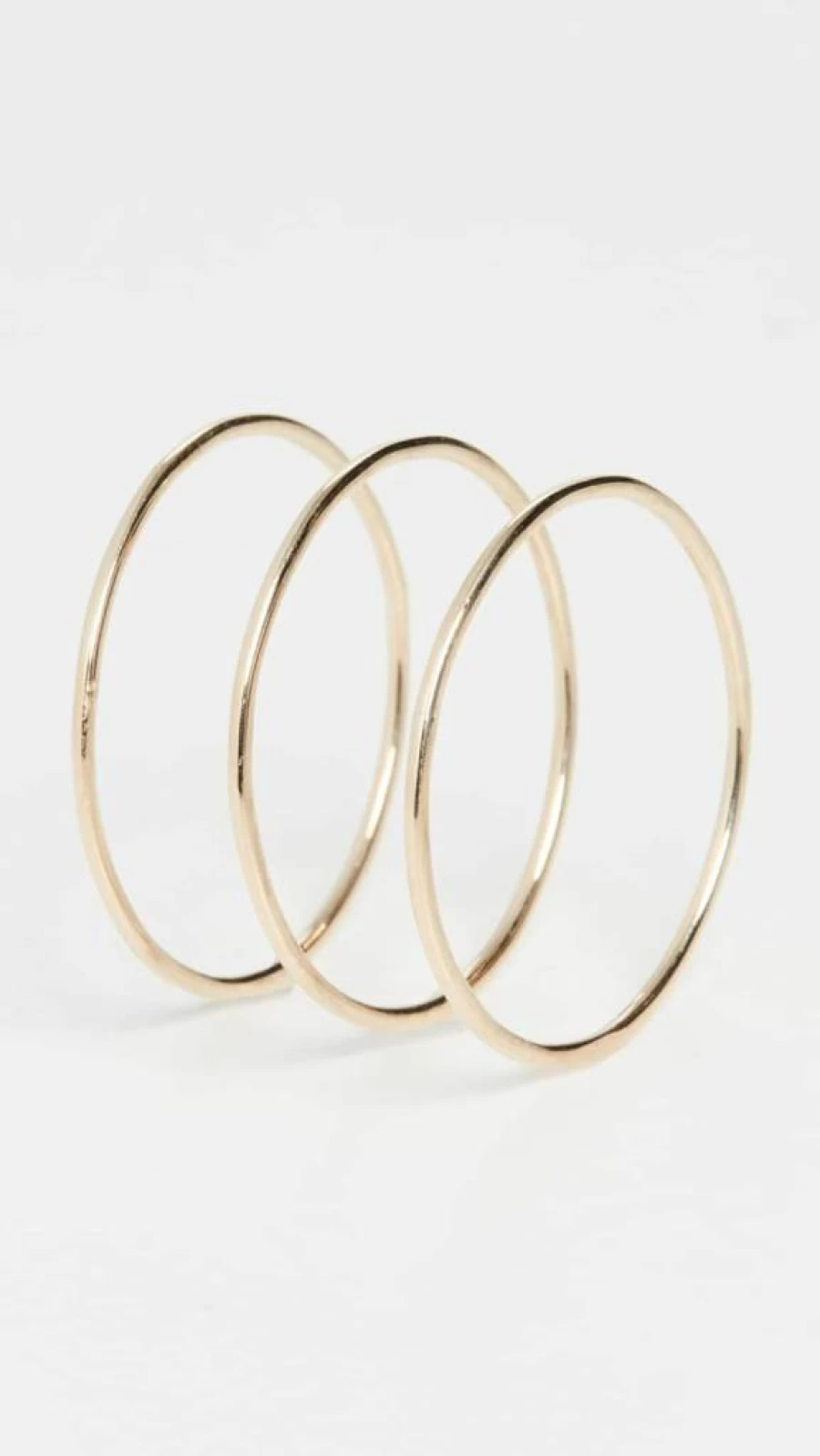 Ariel Gordon 14K Gold Paper Thin Women's Rings – Minimalist Dainty Stackable Band Jewelry