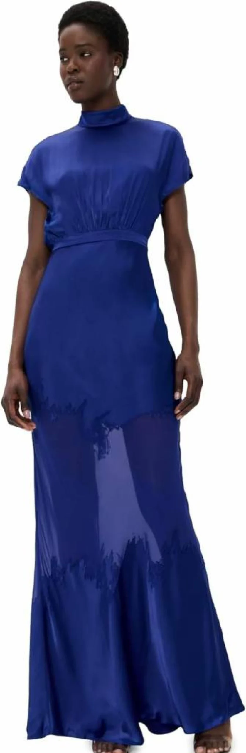 SALONI Women's Fabienne Elegant Long Evening Dress for Special Occasions