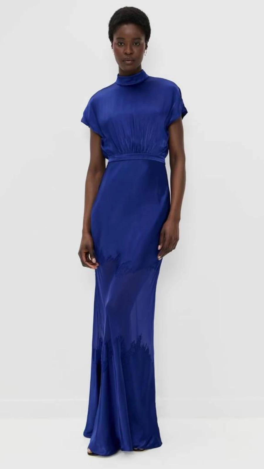 SALONI Women's Fabienne Elegant Long Evening Dress for Special Occasions