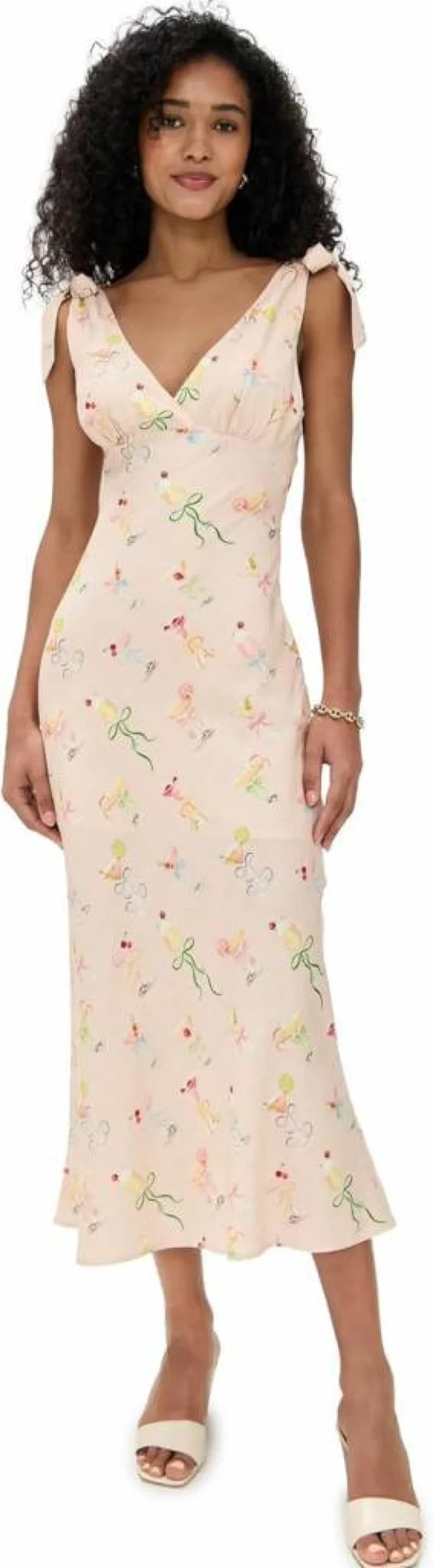 En Saison Women's Mia Floral Midi Dress - Summer Casual Boho Chic Style