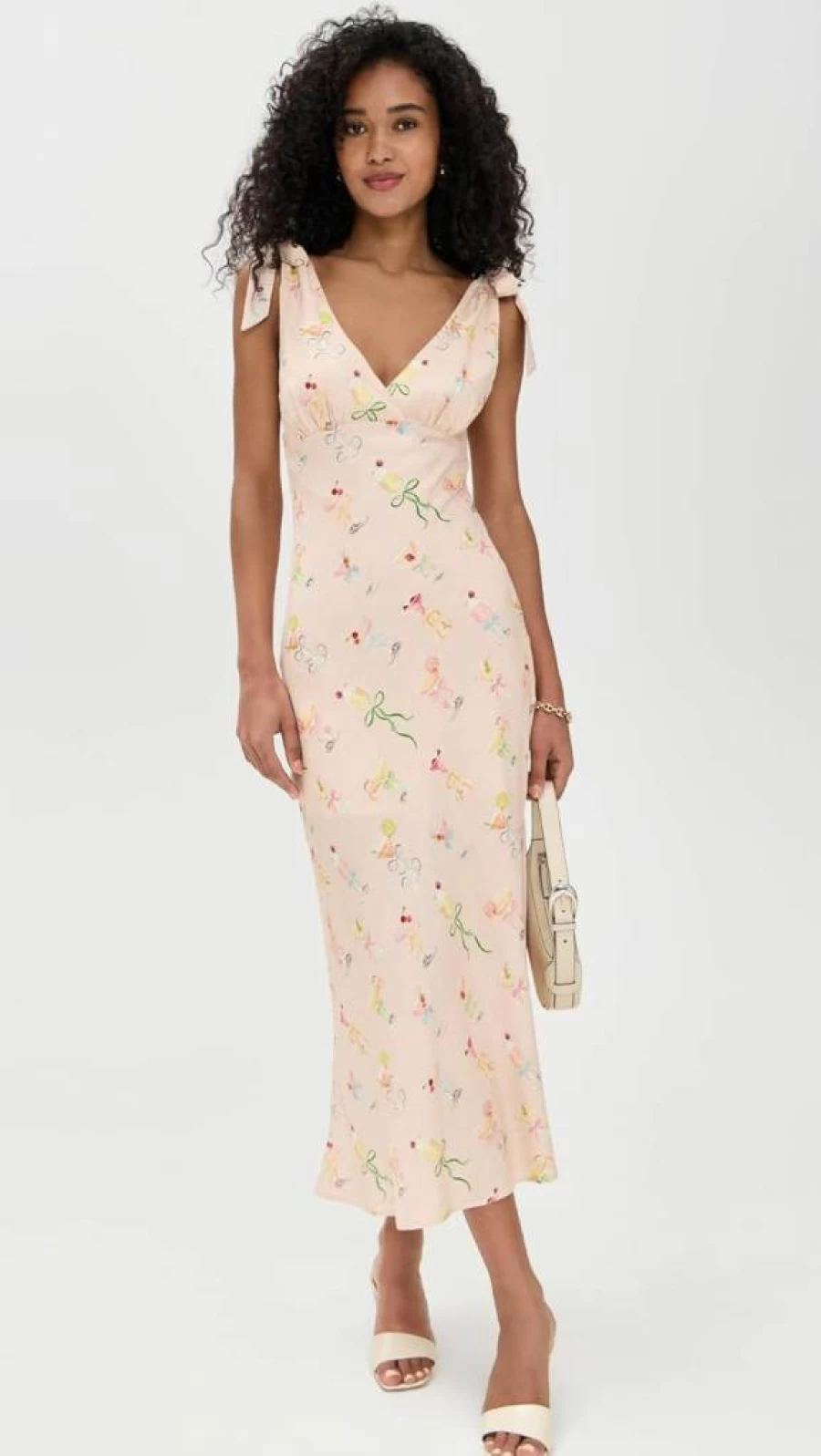 En Saison Women's Mia Floral Midi Dress - Summer Casual Boho Chic Style