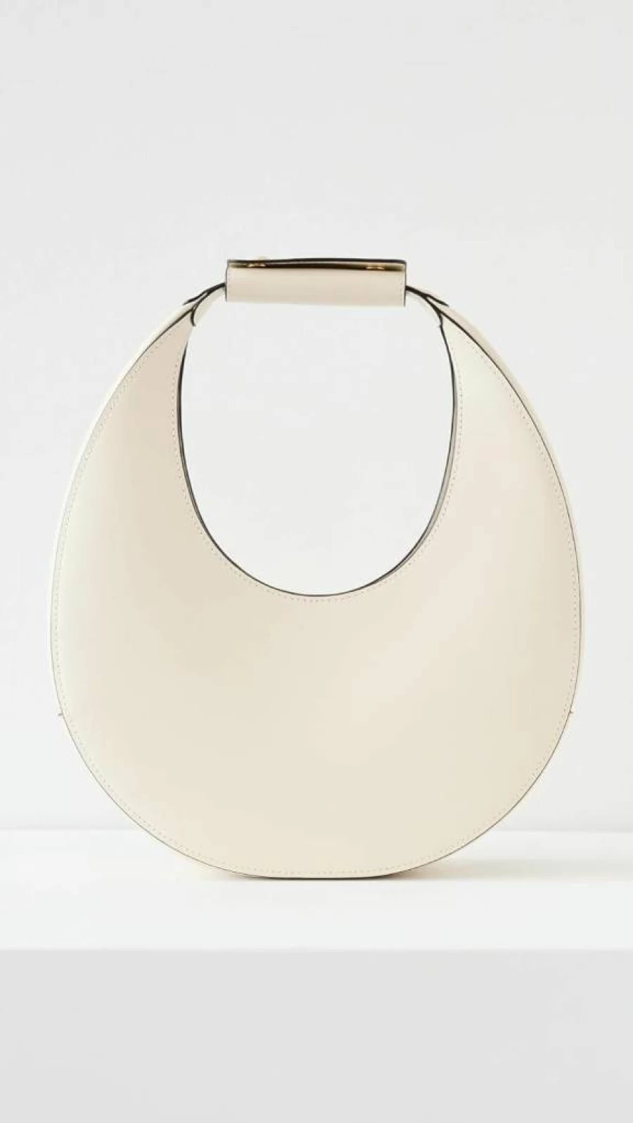 STAUD Moon Tote Bag for Women - Stylish Leather Handbag by STAUD