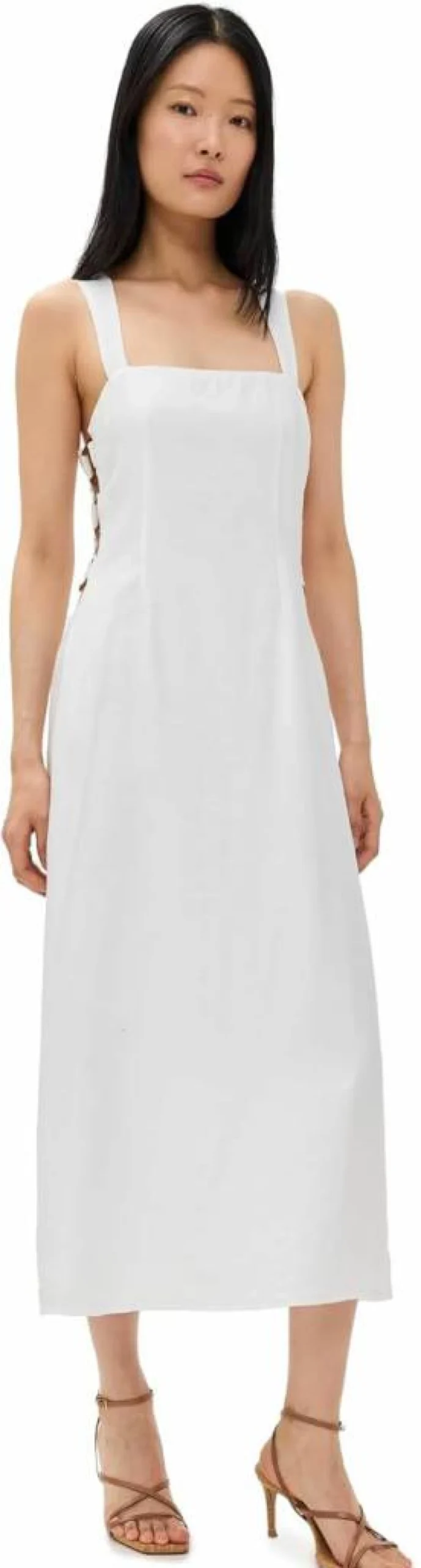 Seven Wonders Women's Florence Midi Dress - Elegant Flowy Summer Dress with V-Neck and Floral Print