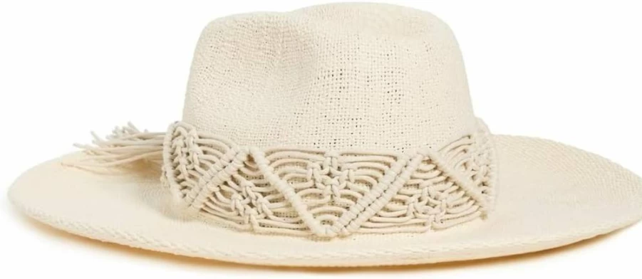 Brixton Women's Matteo Straw Sun Hat – Summer Wide Brim Bohemian Beach Hat