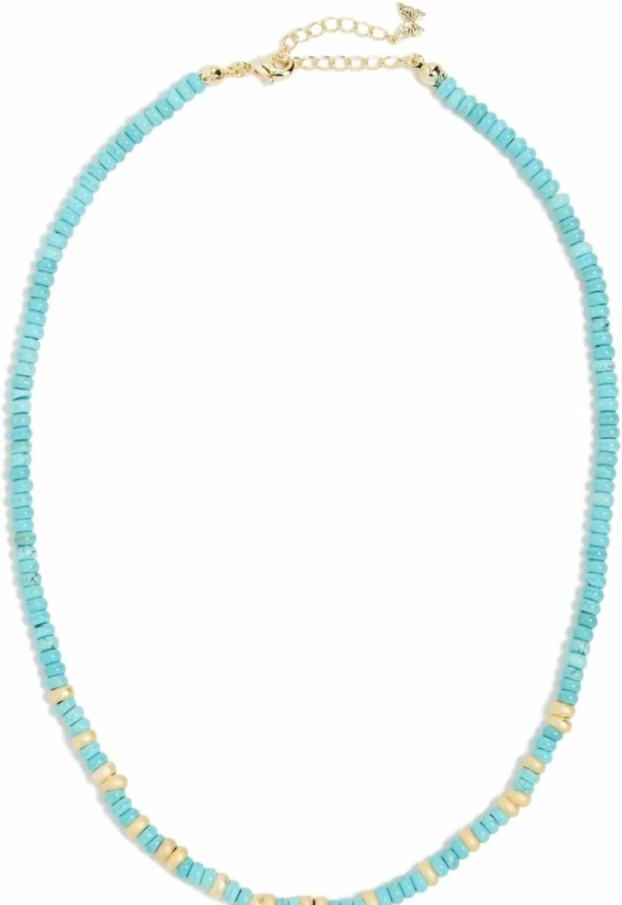 ADINA EDEN Women's Beaded Choker Necklace - Elegant Boho Accent Jewelry