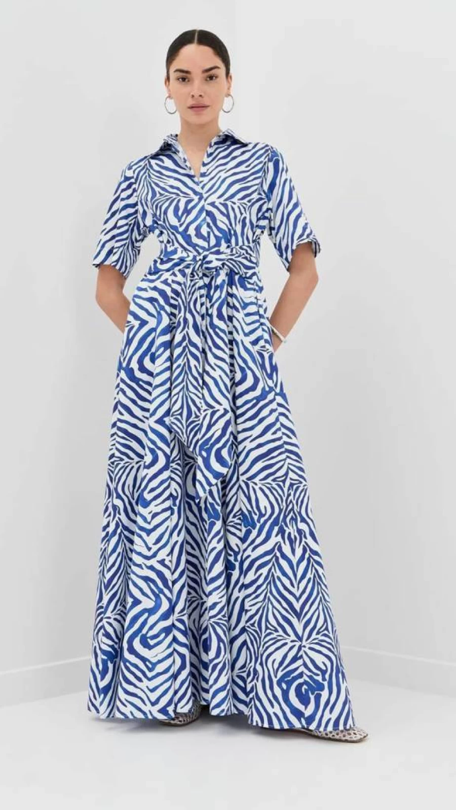 Borgo de Nor Women's Posie Floral Summer Dress - Elegant A-Line Boho Chic Dress for Women