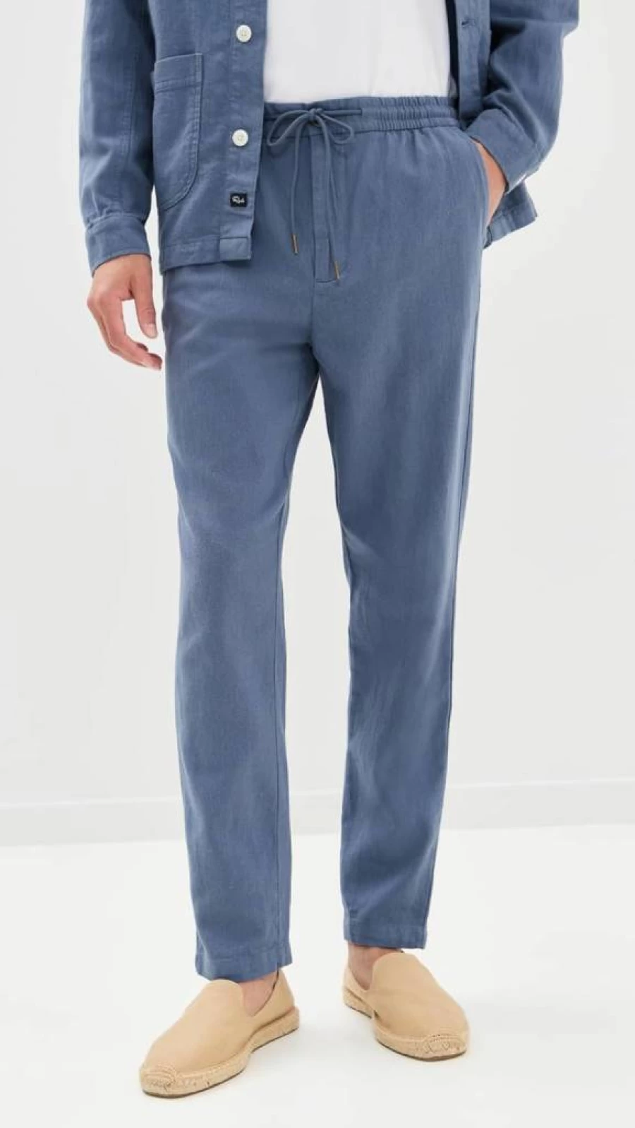 Rails Men's Callum Casual Drawstring Pants - Comfortable Slim Fit Trousers for Everyday Wear