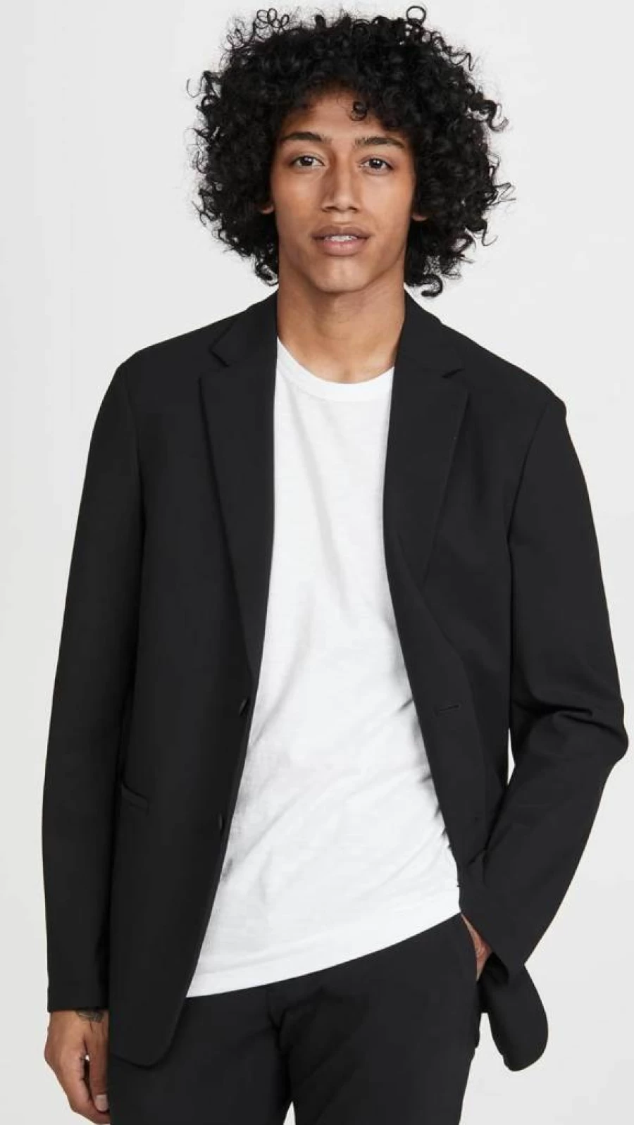 Theory Men's Clinton Slim-Fit Ponte Blazer - Modern Tailored Jacket for Business & Casual Wear