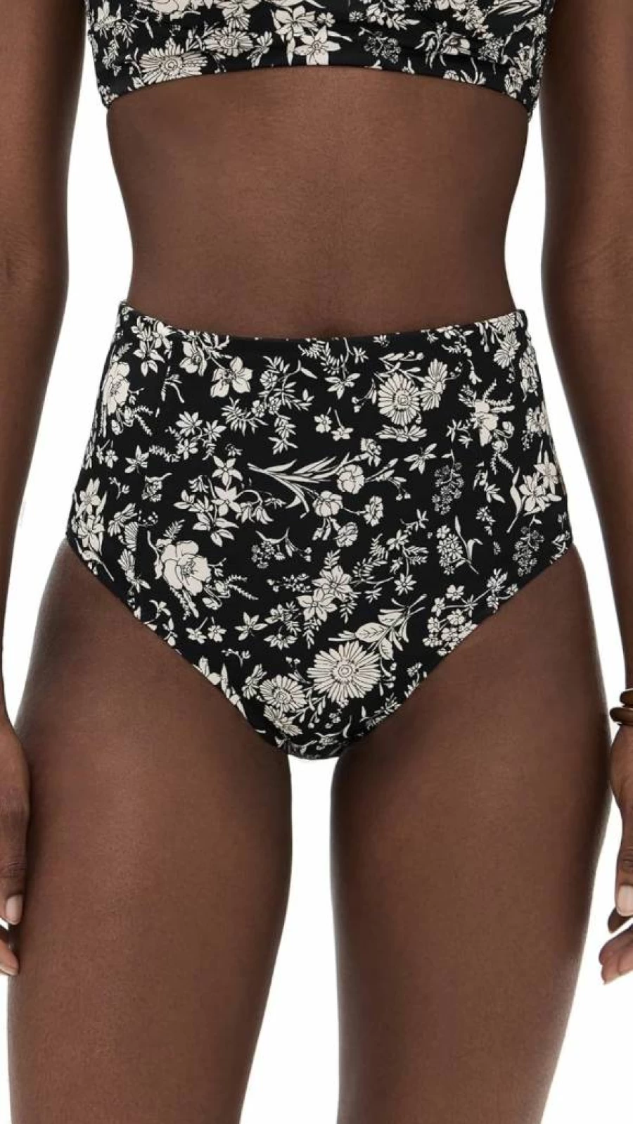 Ulla Johnson Zahara High Waisted Bikini Bottoms for Women - Stylish Swimwear